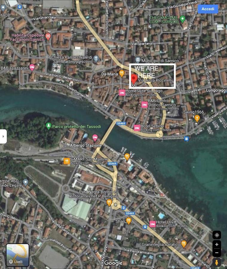 Apartament La Casa Di Cate Sarnico Zewnętrze zdjęcie